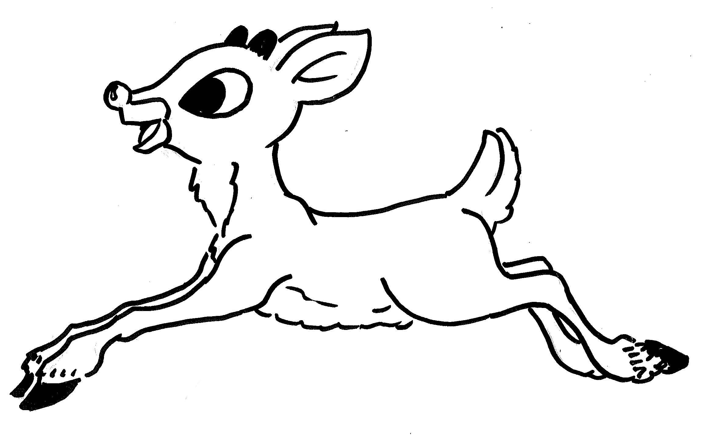2315x1443 The History Of The Infamous Rudolph - Rudolph Sketch