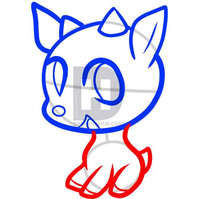 643x643 How To Draw Rudolph For Kids, Step By Step, Drawing Guide, By - Rudolph Sketch