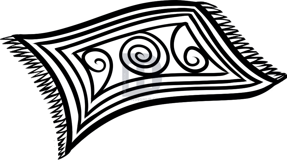 942x526 How To Draw A Rug, Step By Step, Drawing Guide, By Darkonator - Rug Sketch