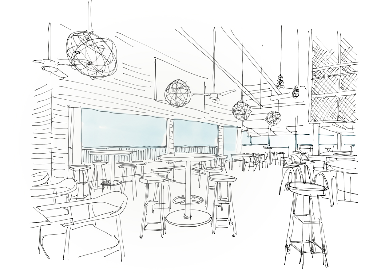 1200x900 Dubai Exiles Rugby Clubhouse - Rugby Sketch