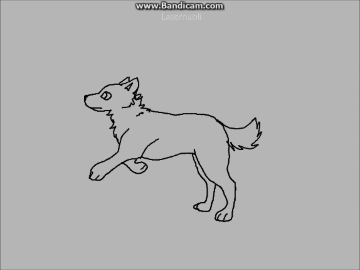 1440x1080 Running Dog Cycle (Sketch And Lines) - Running Dog Sketch