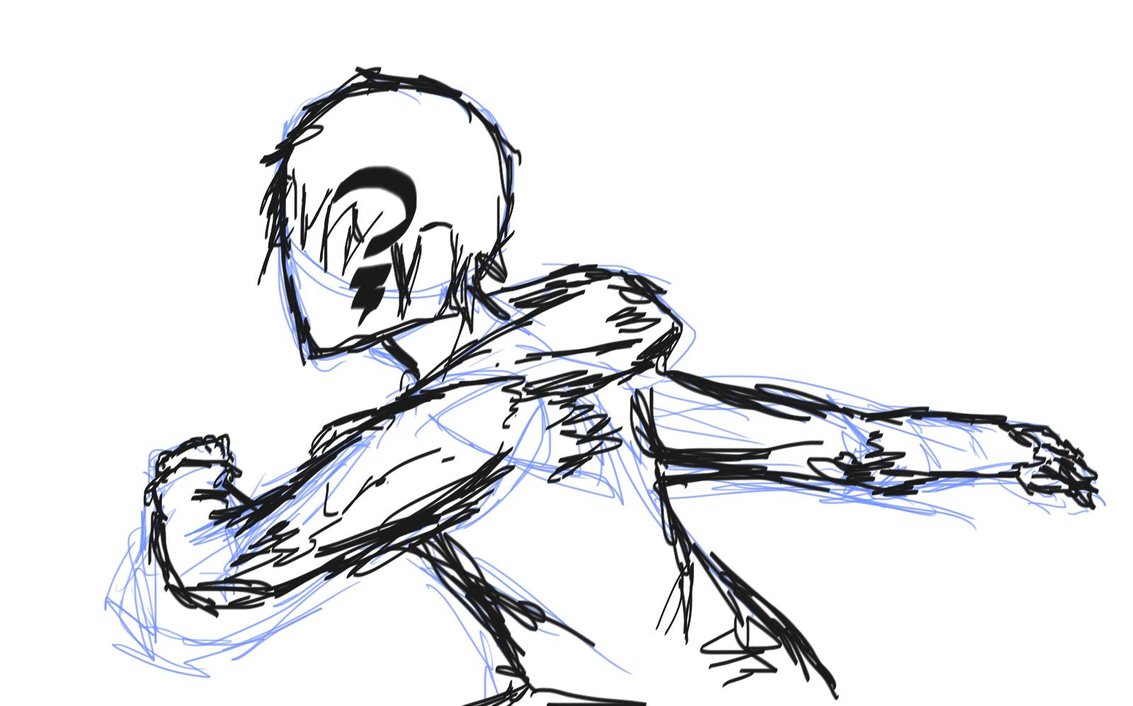 1133x706 Running Man Sketch By Charliesarts - Running Man Sketch