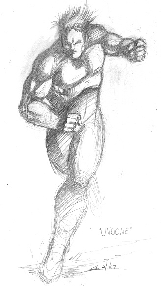 328x584 Sketch Please Undone - Running Man Sketch