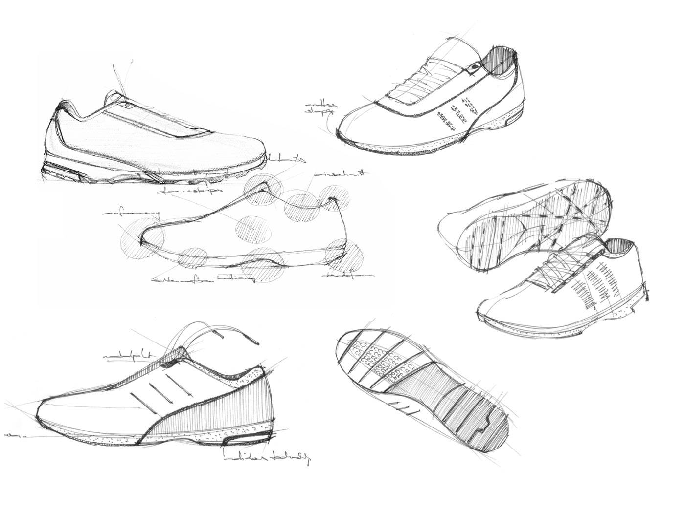 Running Shoes Sketch At Paintingvalley Com Explore Collection Of