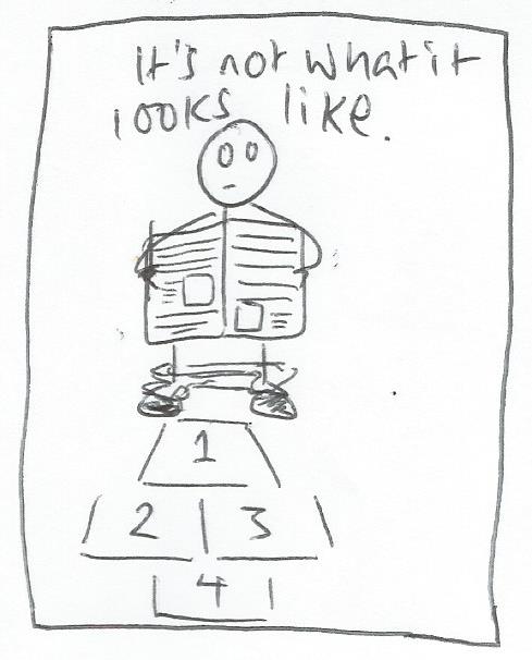 489x606 School Inspector Befouls School Running Track. Edducan - Running Track Sketch