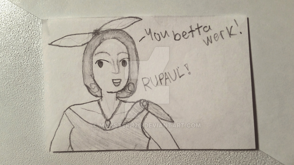 1024x575 Rupaul Sketch 2015 By Monsterh2o - Rupaul Sketch