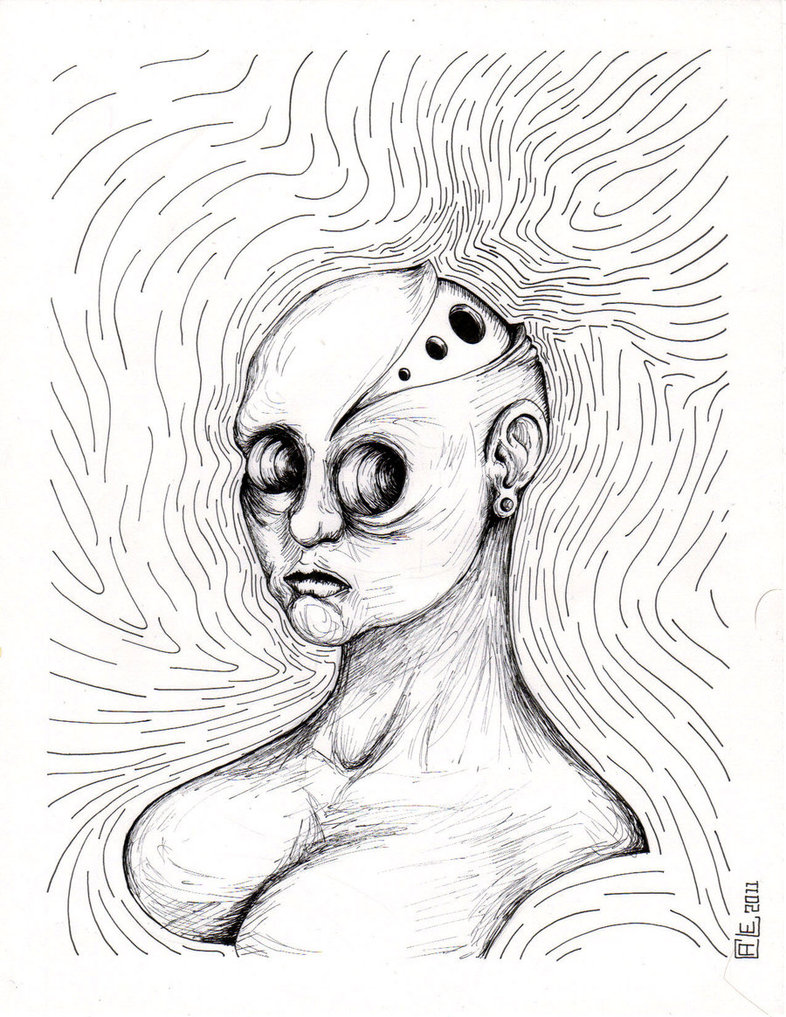 786x1017 Russian Doll Nightmare By Timcale - Russian Doll Sketch