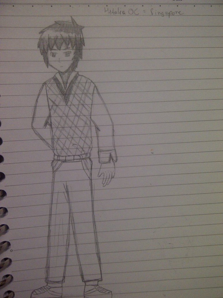 774x1032 Hetalia Oc Sketch - Rustic Sketch