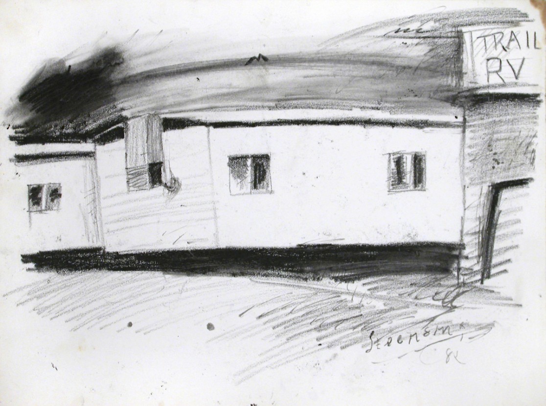 1116x830 Untitled (Trailerrv Park) - Rv Sketch