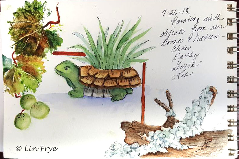 780x518 View From The Oak Sketching At The Rv Pavilion - Rv Sketch