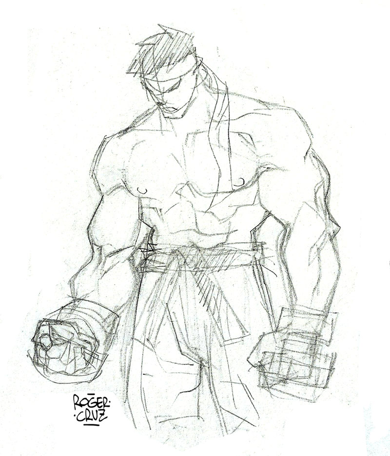 800x937 Ryu Sketch By Rogercruz - Ryu Sketch