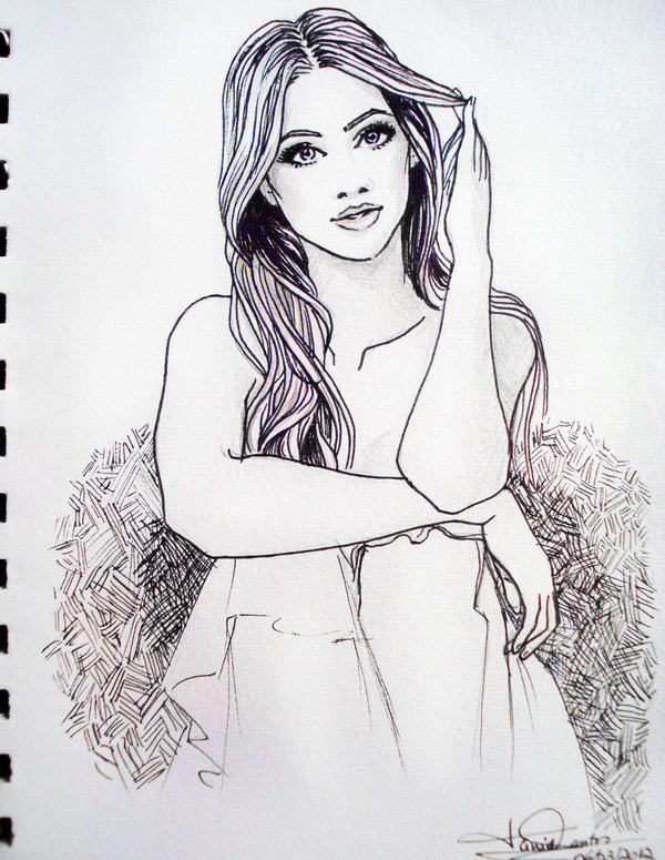 600x775 Girl Sketch 4 By Tania S - S Sketch