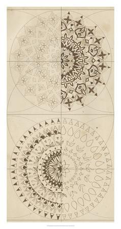 238x450 Sacred Geometry Sketch Iii Giclee Print By Naomi Mccavitt - Sacred Geometry Sketch