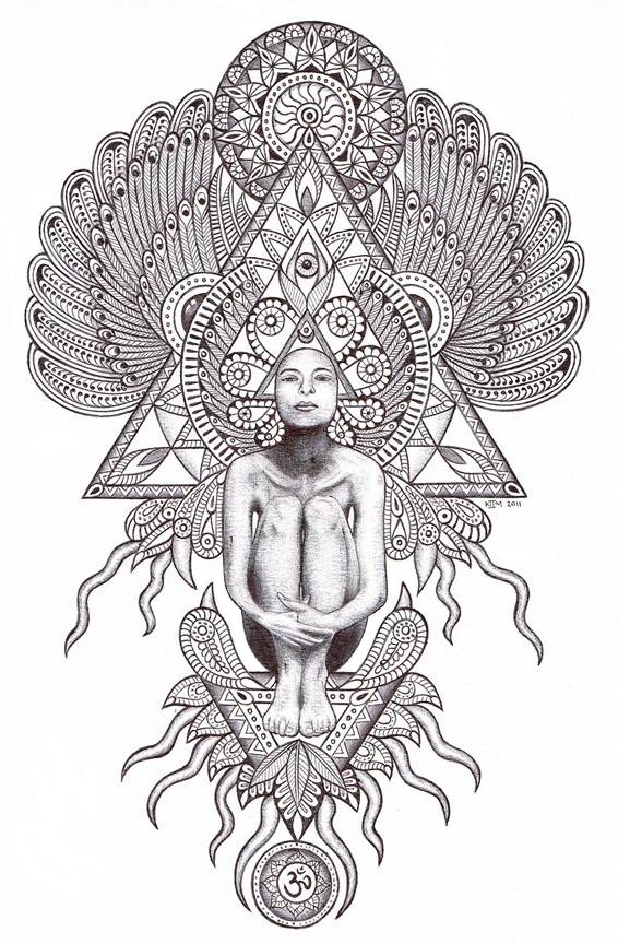 566x864 Sacred Geometry On Behance - Sacred Geometry Sketch