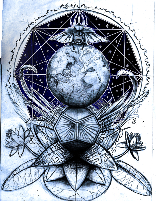 546x700 Sacred Geometry Design - Sacred Geometry Sketch