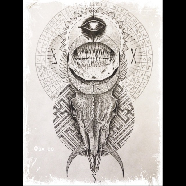 640x640 Sx Ee - Sacred Geometry Sketch