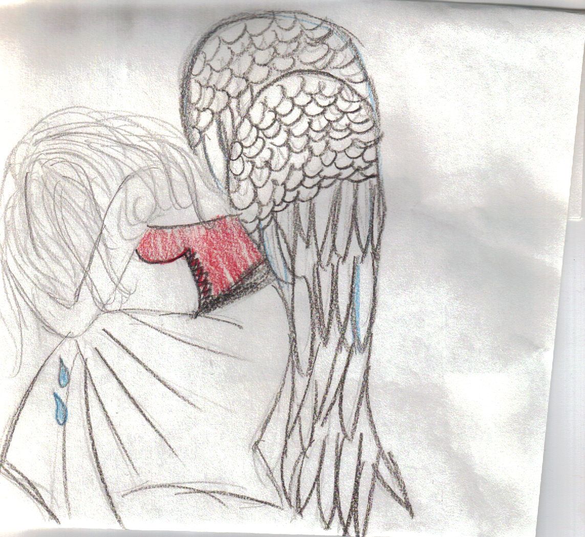 1143x1050 Sad Angel Drawing, By Tammy Art Sad Angel, Drawing - Sad Angel Sketch