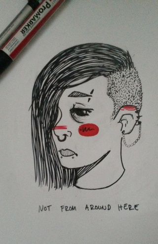 320x494 I Really Need To Stop Drawing Sad Emo People And Start Studying - Sad Emo Sketches