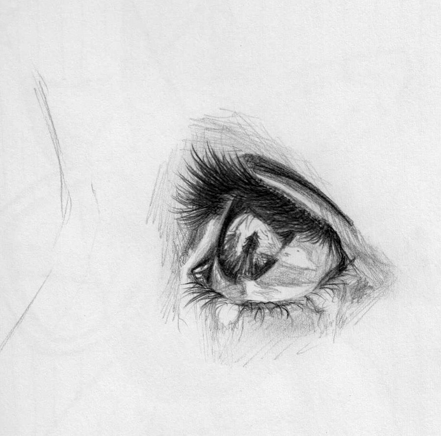 Sad Eyes Sketch at PaintingValley.com | Explore collection of Sad Eyes ...
