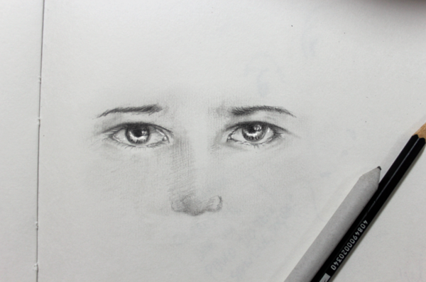 600x398 Sad Eyes By Kipichuu - Sad Eyes Sketch