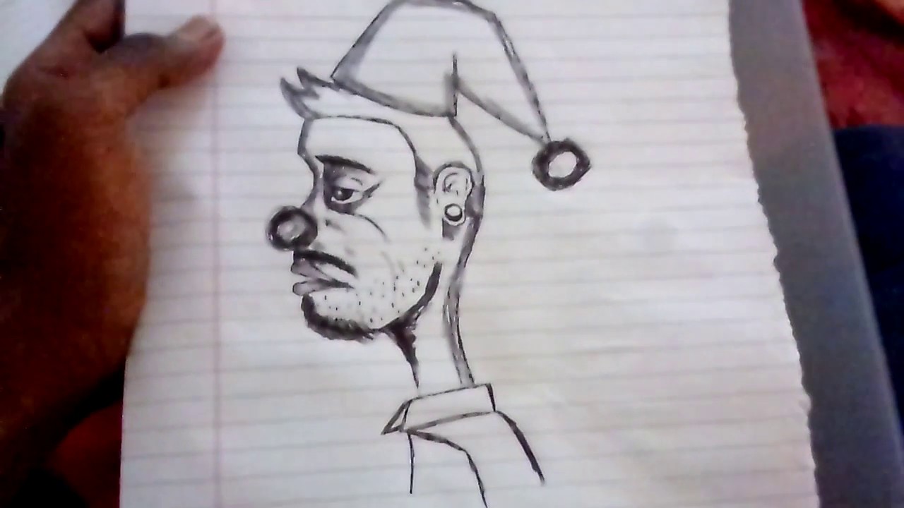 1280x720 How To Sketch A Sad Guy Smoking Cigarette Pen Sketch In 10mins - Sad Guy Sketch