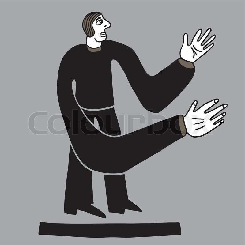 800x800 Sad Man - Sad Man Sketch