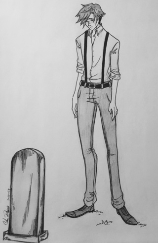 320x490 By Xxkainxx - Sad Man Sketch