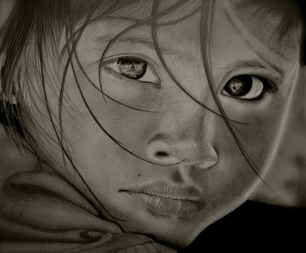 600x497 Drawn Sad Pencil Sketch - Sad Pencil Sketch
