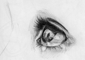 300x210 Gallery Sad Faces Of People Drawings, - Sad Sketches