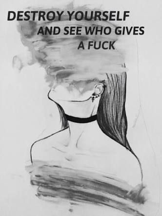 332x443 Collection Of Sad Drawings Tumblr High Quality, Free - Sad Sketches