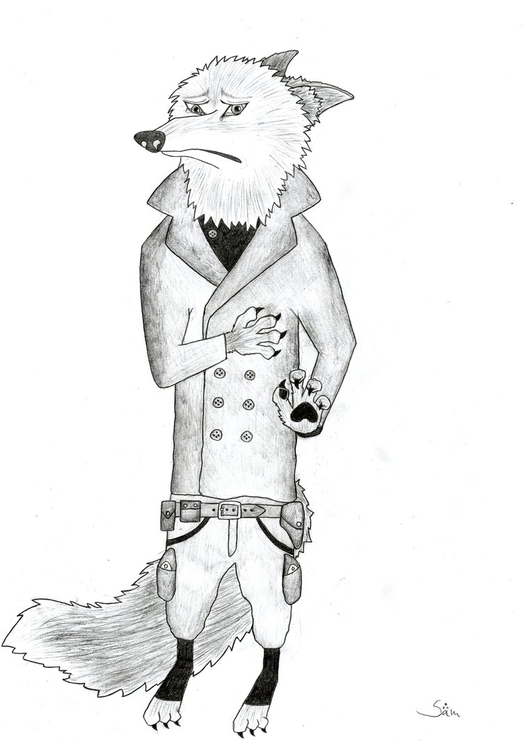 750x1064 Sad Wolf (Please Don`t Go) By Themoonmoonofficer - Sad Wolf Sketch