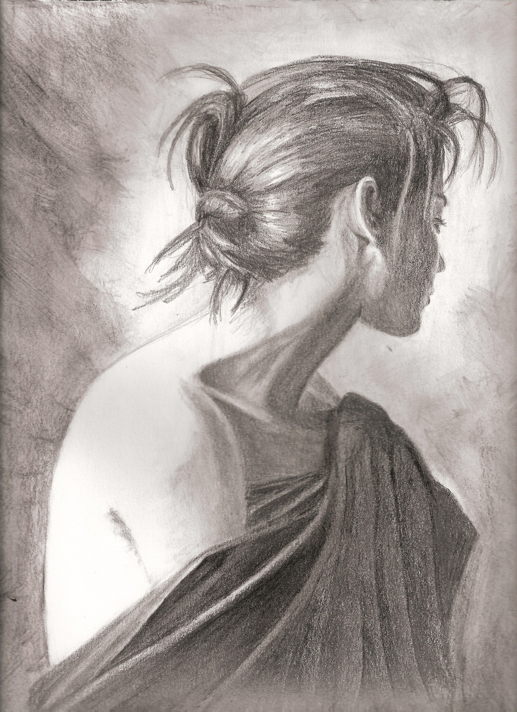 1024x1408 Pencil Sketch Of Woman Pencil Sketch Sad Woman Faces Pencil - Sad Woman Sketch