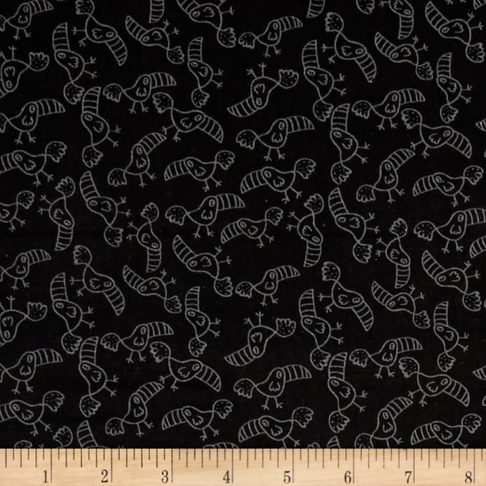 693x693 Safari Scribble Toucan Sketch Black - Safari Sketch