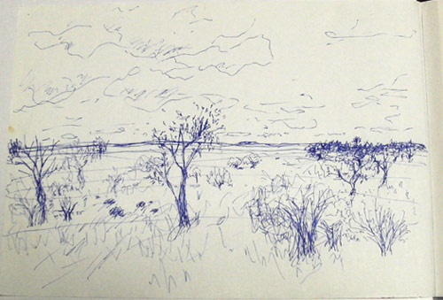 500x339 Azzucan Sketch Book - Safari Sketch