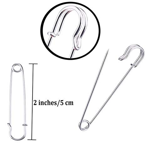 466x466 Newsfana 12 Pack Blanket Pins Sports Amp Outdoors - Safety Pin Sketch