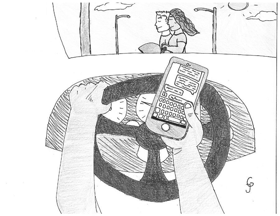 900x695 Driving Awareness, Safety Should Be Promoted The Entire Year, Not - Safety Sketch