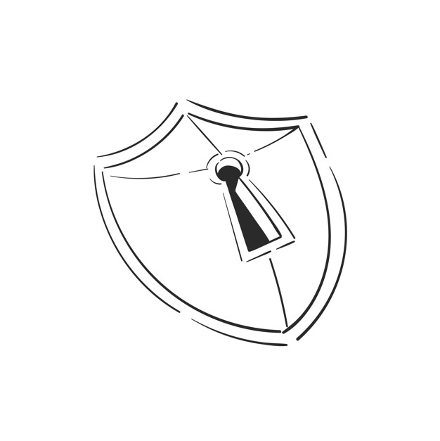 626x627 Hand Drawing Illustration Of Safety Concept Vector Free Download - Safety Sketch