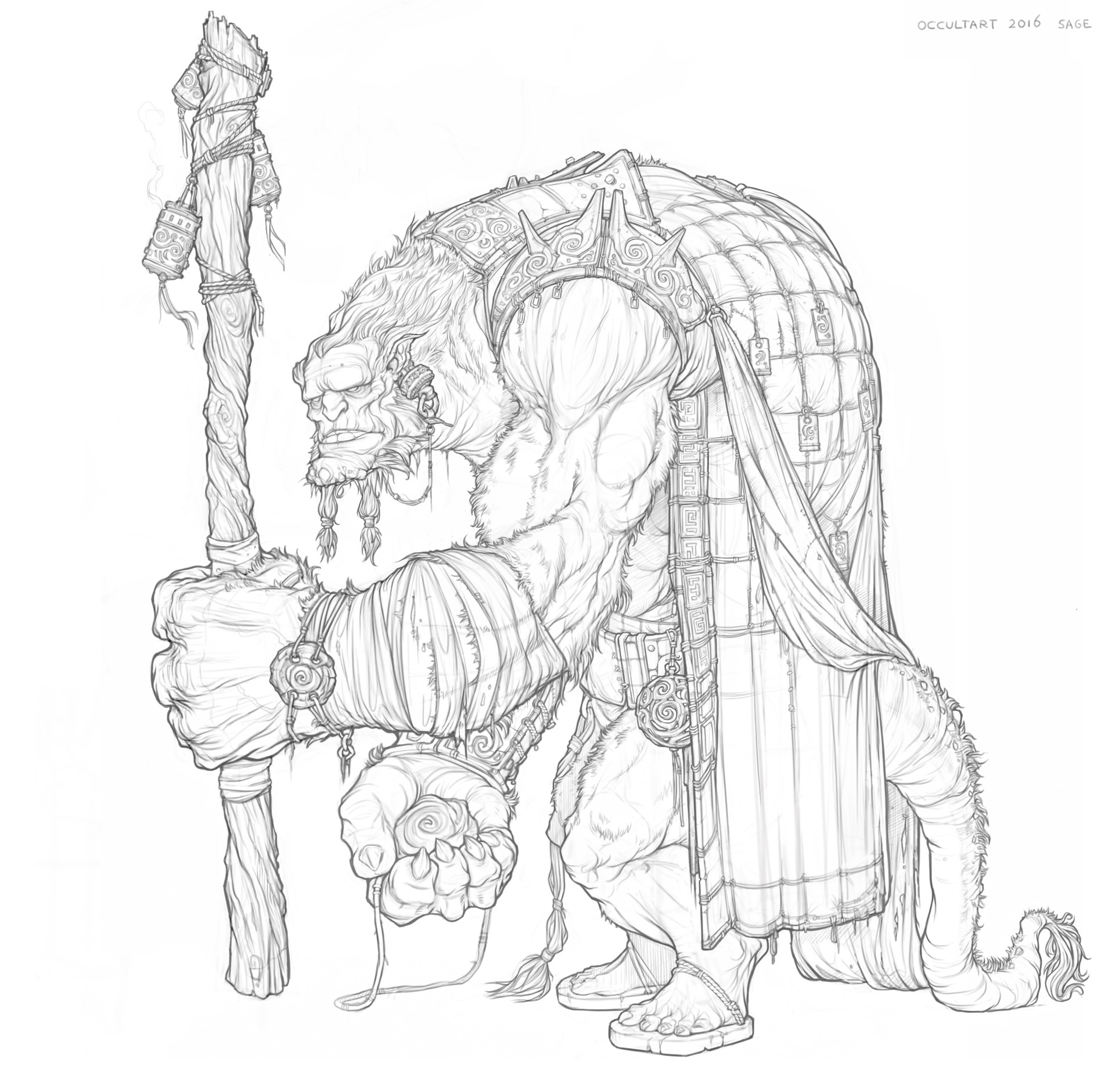 1920x1881 Occultart Creation Studios - Sage Sketch