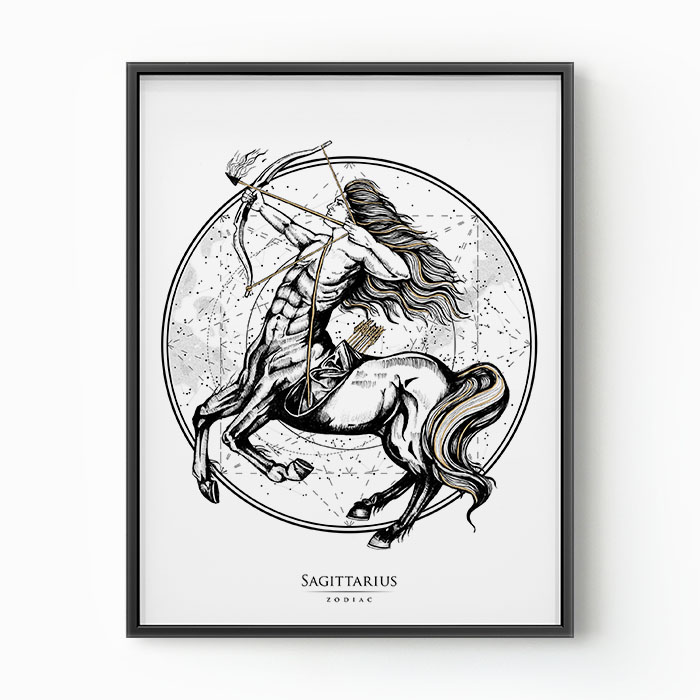 700x700 Sagittarius (A3) ~ Terryemi - Sagittarius Sketch