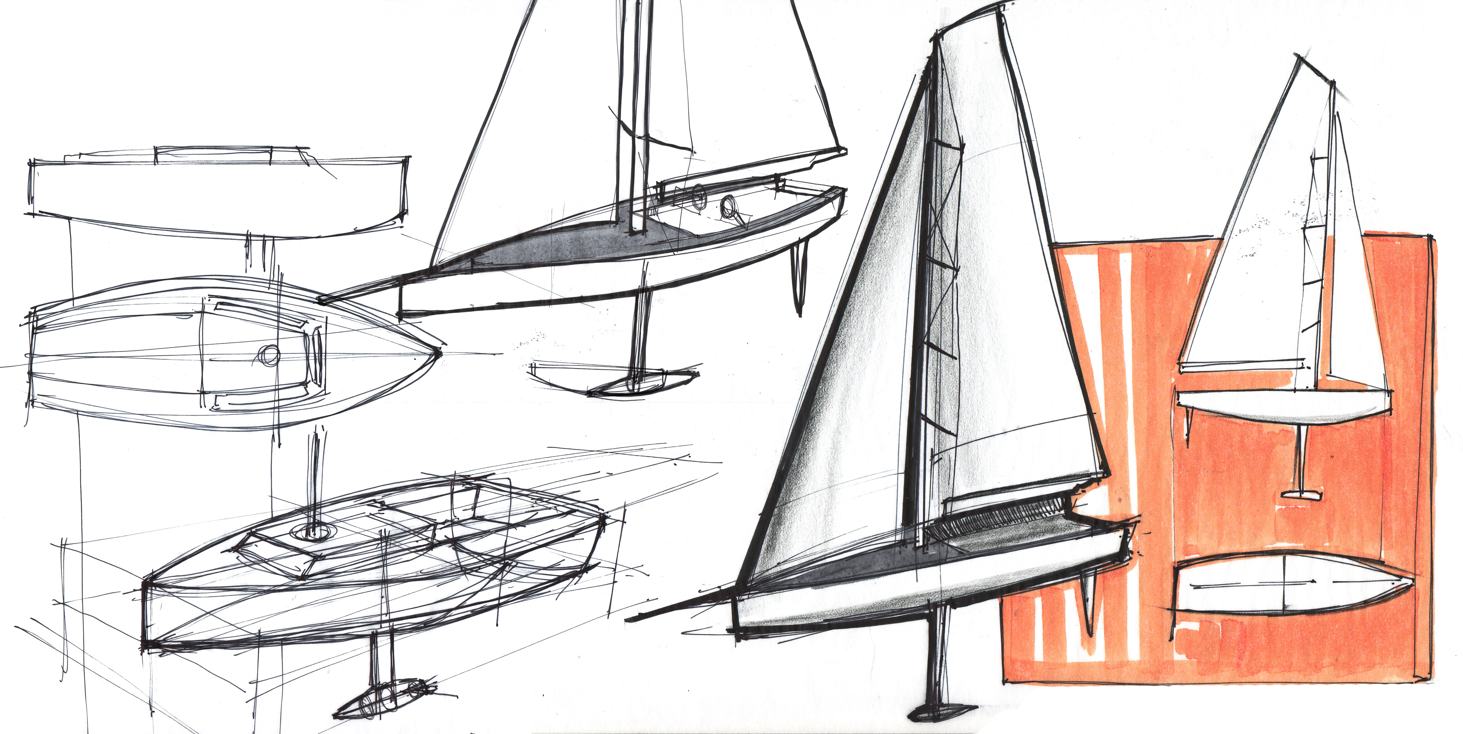 5076x2548 Sailboat Drawing Sketch Sailboat Drawing Sketch At Getdrawings - Sailboat Drawing Sketch