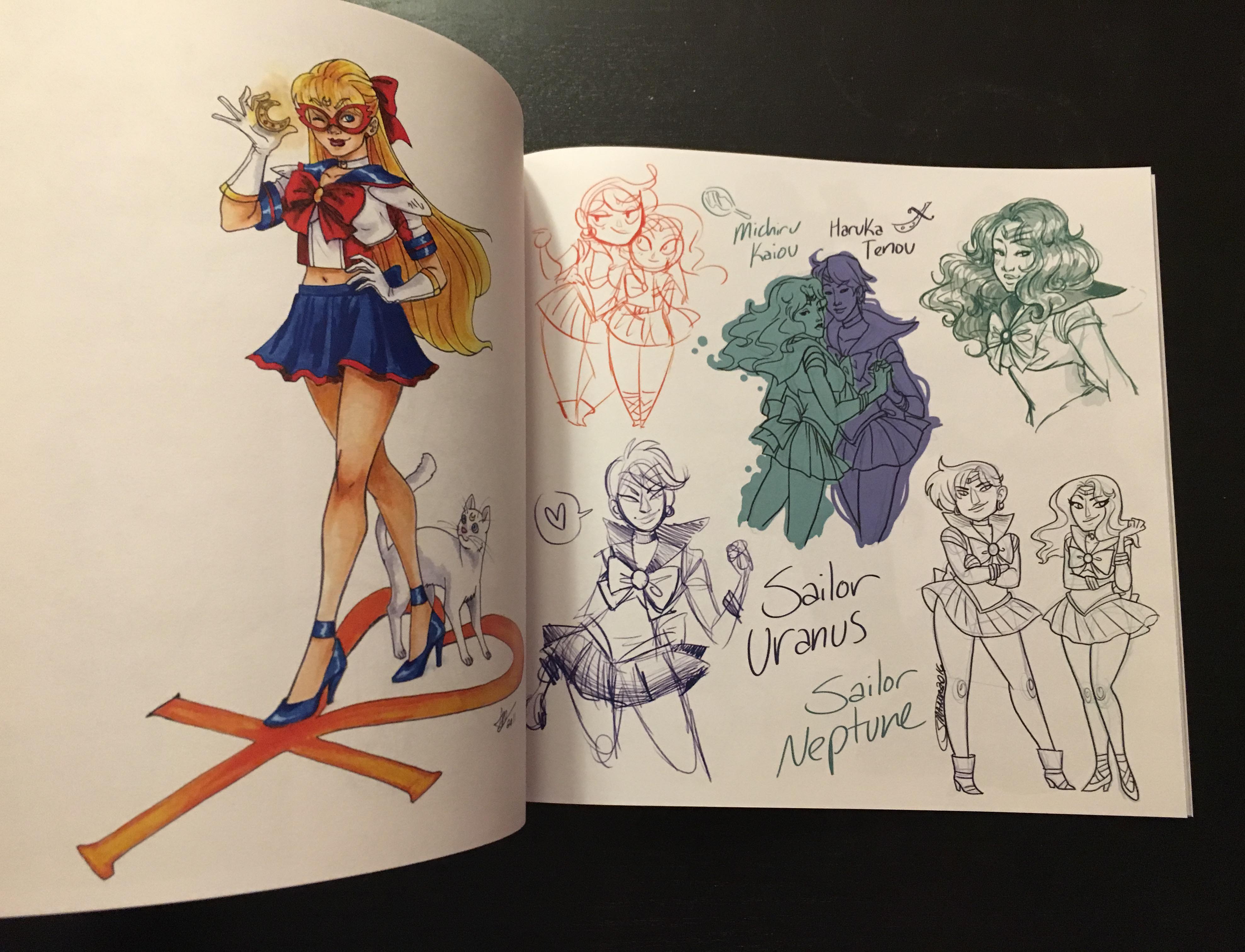 3954x3024 Moon Prism Power, Sketch Up! A Sailor Moon Sketchbook Shannon - Sailor Moon Sketch Book