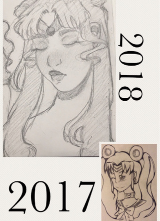 320x441 Liked Drawings By Moonbeeartz - Sailor Moon Sketch Book