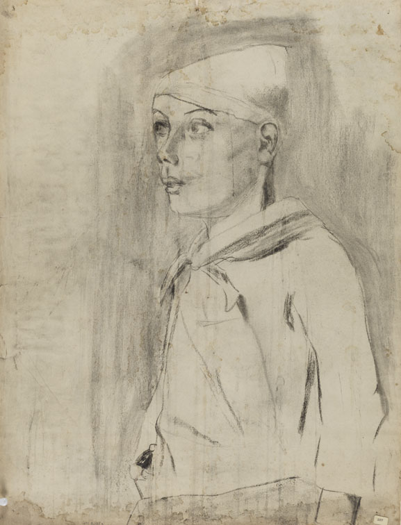 577x756 Young Sailor, Sketch, Half Lenght] Pafa - Sailor Sketch
