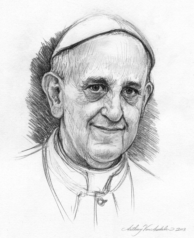 648x795 Saint Drawing, Pencil, Sketch, Colorful, Realistic Art Images - Saint Sketch