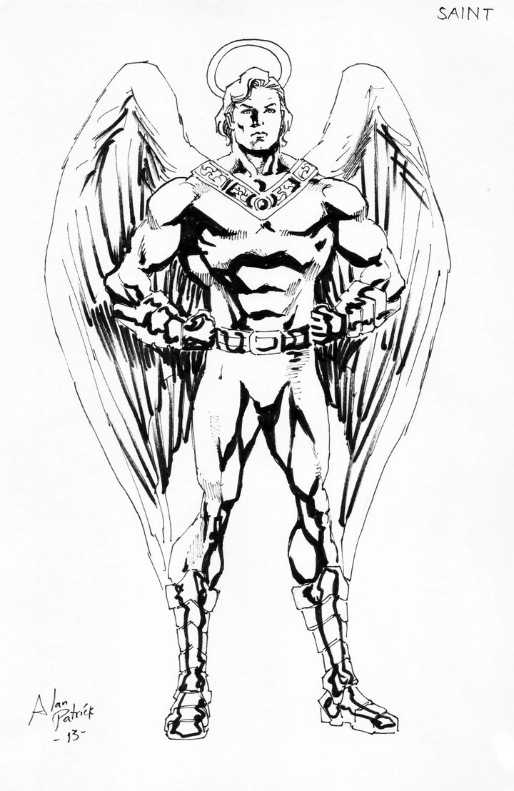 720x1108 Saint Sketch By Allpat - Saint Sketch