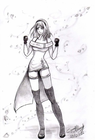 320x471 My Style Of Making Sakura Haruno From Naruto. I Adore Her - Sakura Sketch