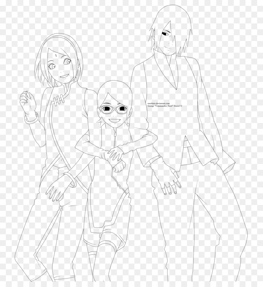 900x980 Drawing Monochrome Line Art Sketch - Sakura Sketch