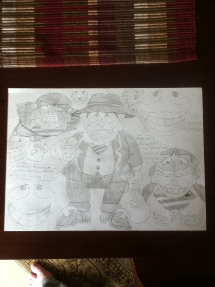 720x960 The Laughing Salesman Sketch (My Second Try) By Conlimic000 On - Salesman Sketch