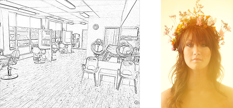 795x368 Volume Hair Studio 1800 Chestnut Street, Philadelphia, Pa 19103 - Salon Sketch