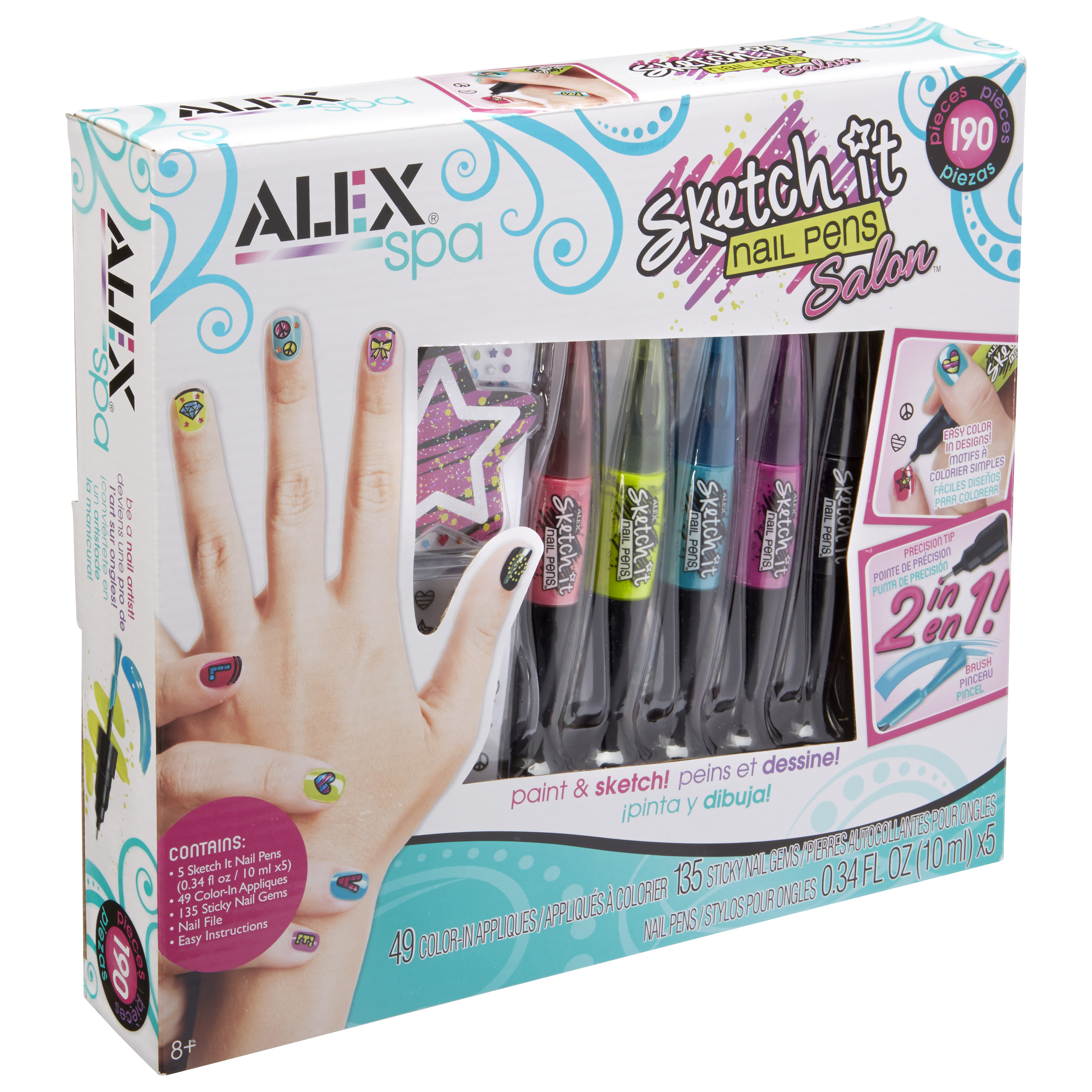3344x3344 Alex Toys Spa Sketch It Nail Pen Salon - Salon Sketch